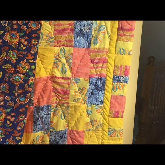 Handmade Lap Quilt for Adult or Child - Picture 5 of 7